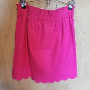 NWT J Crew Pink Skirt Size 4